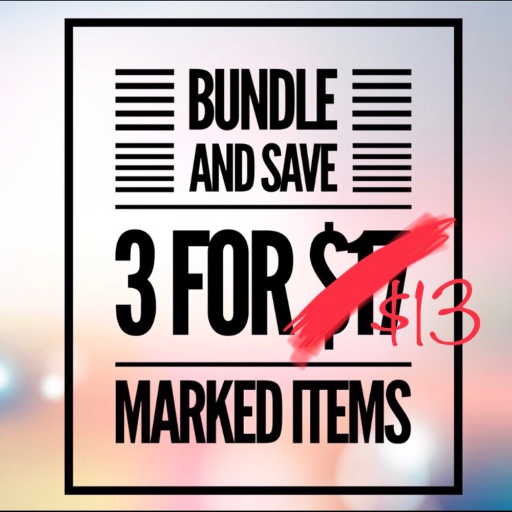 SPECIAL: Bundle and Save